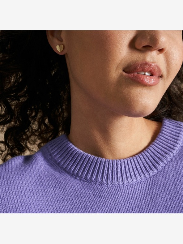 Fossil Dámské pozlacené náušnice Fossil JF04654710