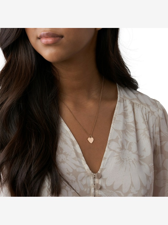 Fossil Dámský ocelový náhrdelník Fossil JF03021791