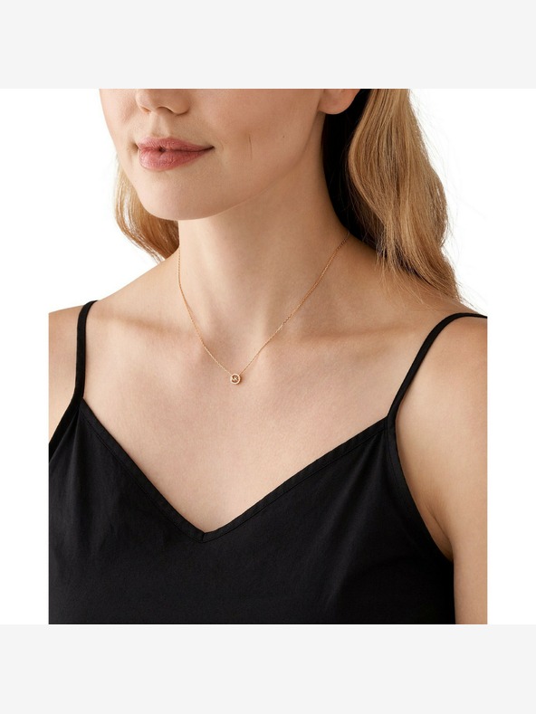 Michael Kors Dámský stříbrný náhrdelník Michael Kors MKC1726CZ791