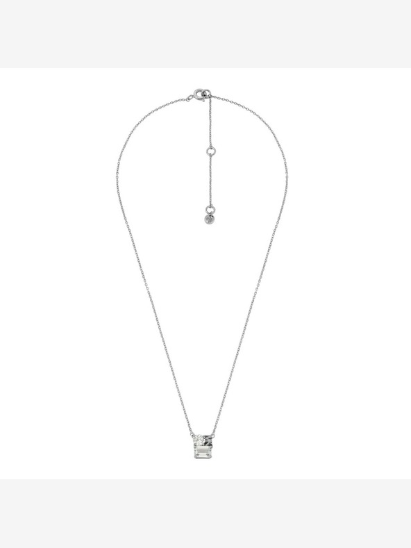 Michael Kors Dámský stříbrný náhrdelník Michael Kors MKC1660CZ040