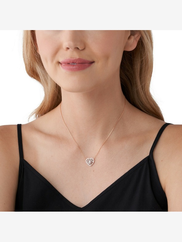 Michael Kors Dámský stříbrný náhrdelník Michael Kors MKC1689CZ041