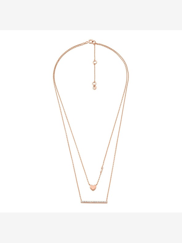 Michael Kors Dámský stříbrný náhrdelník Michael Kors MKC1675CZ791