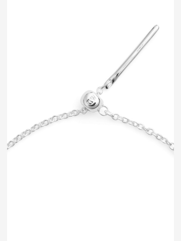 Daniel Wellington Dámský stříbrný náramek Daniel Wellington Charm Chain DW00401045