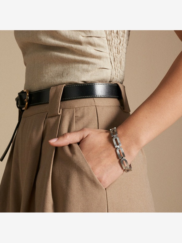 Fossil Unisex ocelový náramek Fossil DX1493040