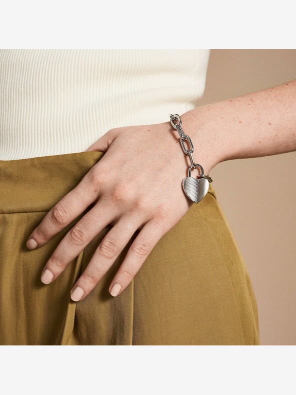 Fossil Dámský ocelový náramek Fossil JF04659040