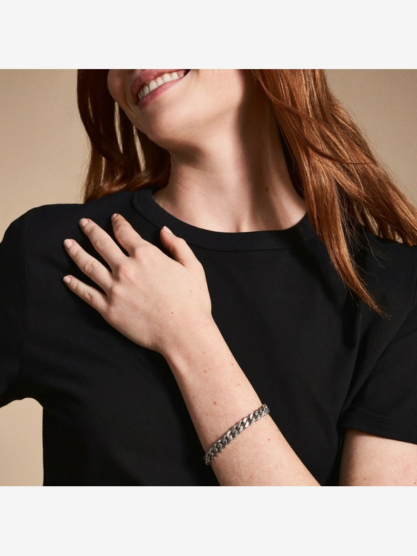 Fossil Unisex ocelový náramek Fossil JF04697040