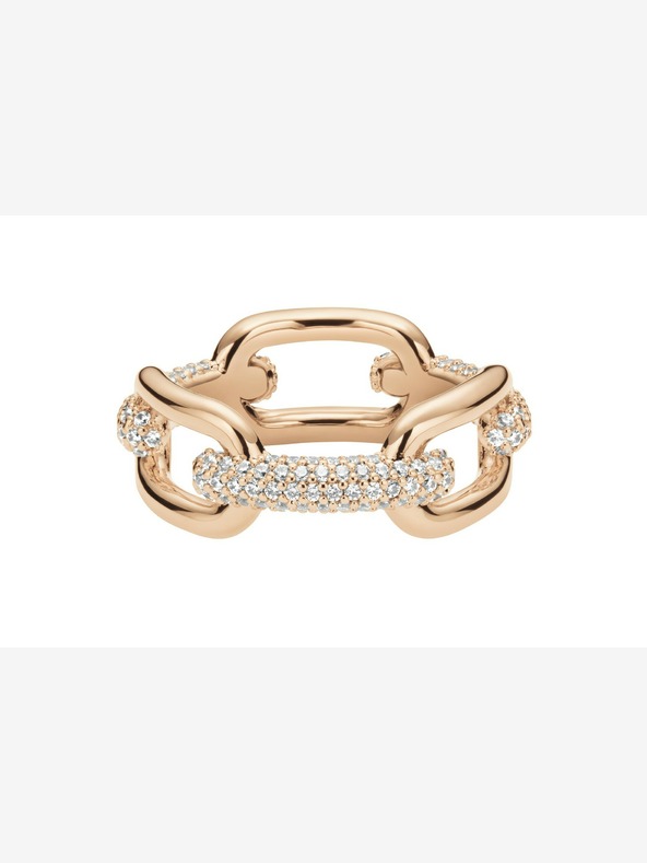 Daniel Wellington Daniel Wellington prsten ocelový Crystal Link