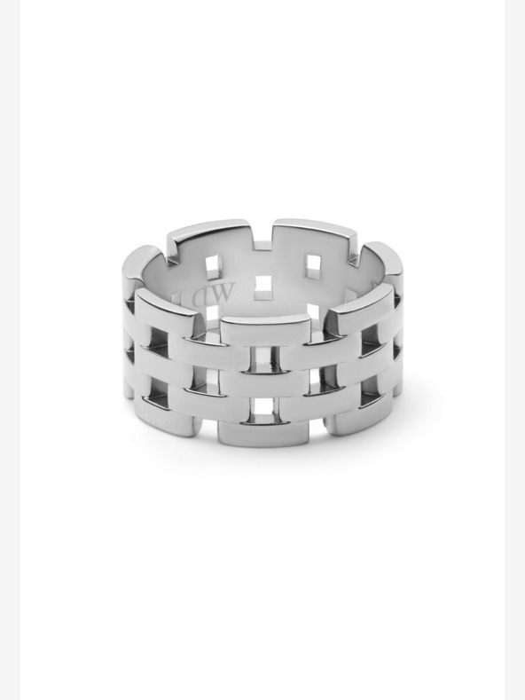 Daniel Wellington Daniel Wellington stříbrný prsten ocelový 5-Link