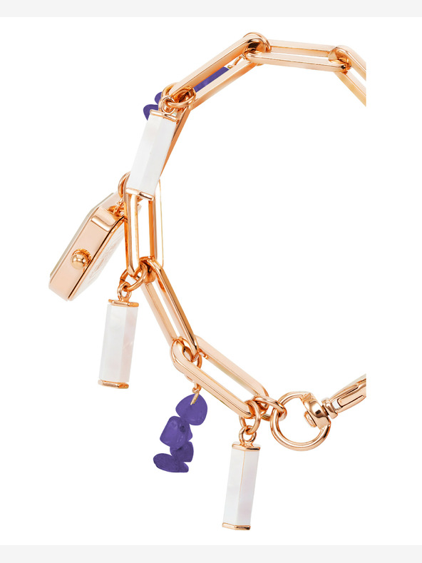 Anne Klein Dámské hranaté hodinky Anne Klein AK/ 4108AMCH