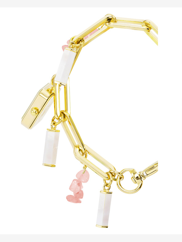 Anne Klein Dámské hranaté hodinky Anne Klein AK/ 4108RQCH