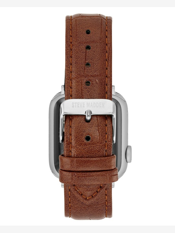 Steve Madden Dámský hnědý řemínek Steve Madden z veganské kůže pro Apple Watch 38/40/41mm, WS/1002SVHY384041
