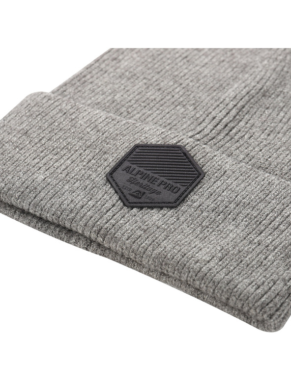 ALPINE PRO Zimní čepice ALPINE PRO ZASIAFE dk.true gray
