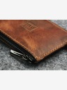 Pularys Pularys pánská kožená peněženka Oldtimer Slim hnědá