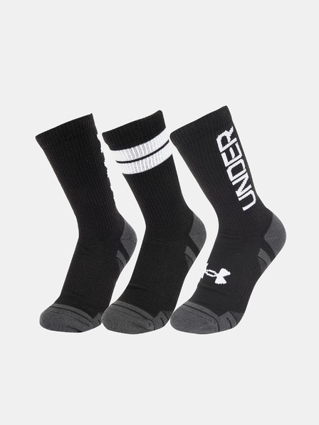 Under Armour Unisexové ponožky Under Armour UA Perf Tech Nov Crew (3 páry)