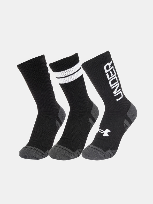 Under Armour Unisexové ponožky Under Armour UA Perf Tech Nov Crew (3 páry)