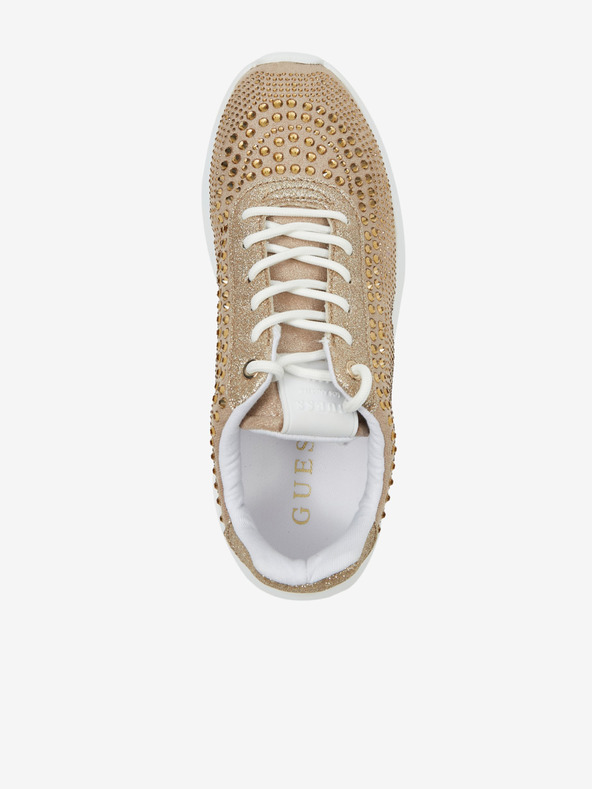 Guess Dámské tenisky ve zlaté barvě Guess Deglitz