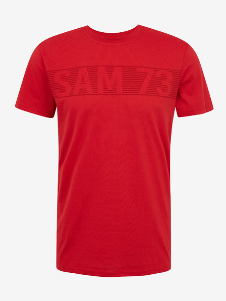 Sam 73 Červené pánské tričko SAM 73 Barry