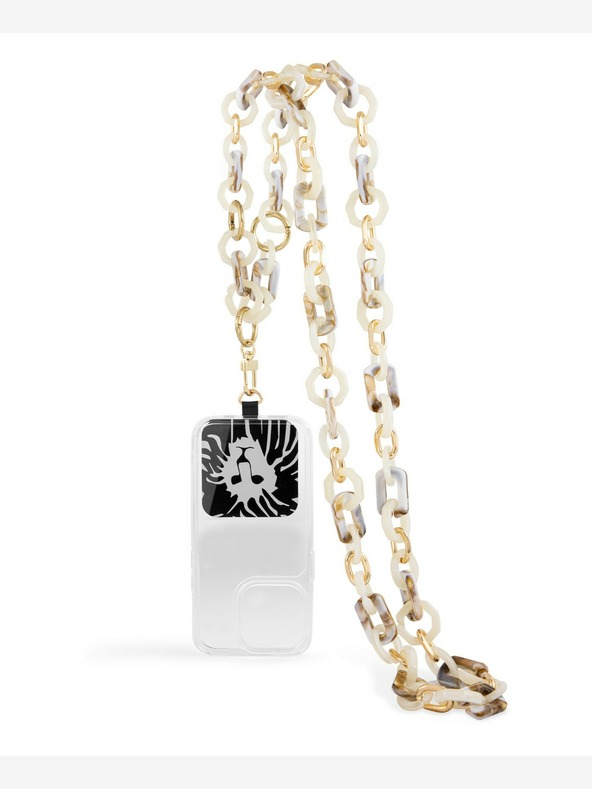 Anne Klein Plastový crossbody řetízek k mobilu Anne Klein WK4028GPIV