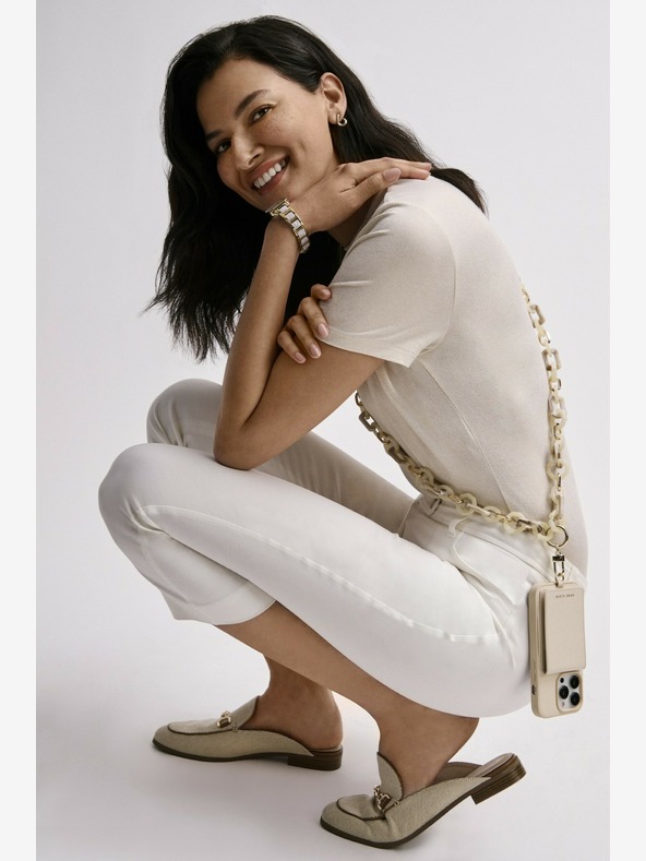 Anne Klein Plastový crossbody řetízek k mobilu Anne Klein WK4028GPIV