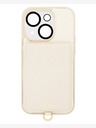 Anne Klein Krémový kryt Anne Klein pro iPhone 13/14