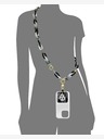 Anne Klein Plastový crossbody řetízek k mobilu Anne Klein WK4020BKGY