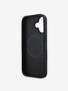 DKNY DKNY PU Leather Checkered Pattern Magsafe Zadní Kryt pro iPhone 16 Plus Black