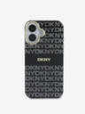 DKNY DKNY PC/TPU Repeat Pattern Tonal Stripe Magsafe Zadní Kryt pro iPhone 16 Black