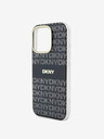 DKNY DKNY PC/TPU Repeat Pattern Tonal Stripe Magsafe Zadní Kryt pro iPhone 16 Pro Black
