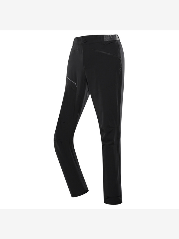 ALPINE PRO Pánské rychleschnoucí kalhoty ALPINE PRO RAMEL black