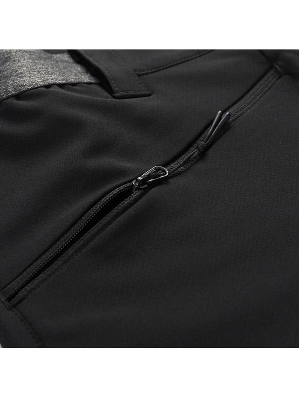 ALPINE PRO Pánské rychleschnoucí kalhoty ALPINE PRO RAMEL black