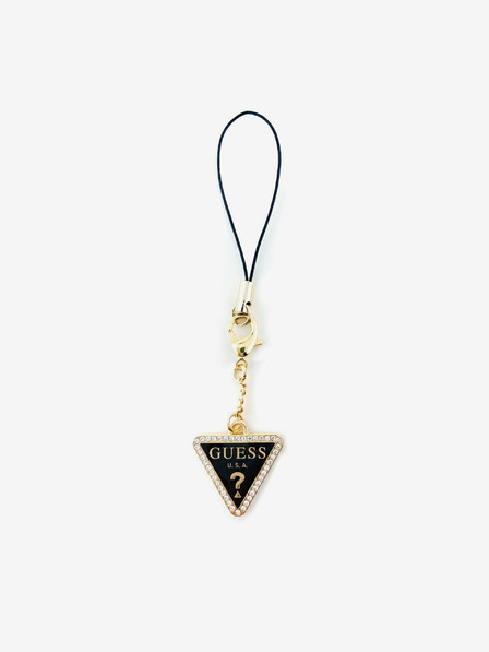 Guess Guess Přívěsek Strass Triangle Metal Logo
