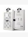 Karl Lagerfeld Karl Lagerfeld IML Electroplated Karl Head Zadní Kryt pro iPhone 15 Pro Transparent