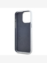 Karl Lagerfeld Grained PU Hotel RSG Zadní Kryt pro iPhone 15 Pro Max Grey Karl Lagerfeld