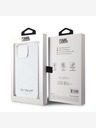 Karl Lagerfeld Grained PU Hotel RSG Zadní Kryt pro iPhone 15 Pro Max Grey Karl Lagerfeld