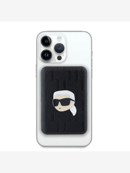 Karl Lagerfeld Karl Lagerfeld Embossed Karl Head MagSafe Powerbanka 5000mAh Black
