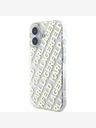 Karl Lagerfeld Karl Lagerfeld IML Electroplated Repeated Logo Zadní Kryt pro iPhone 16 Gold