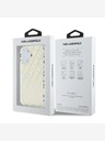 Karl Lagerfeld Karl Lagerfeld IML Electroplated Repeated Logo Zadní Kryt pro iPhone 16 Gold