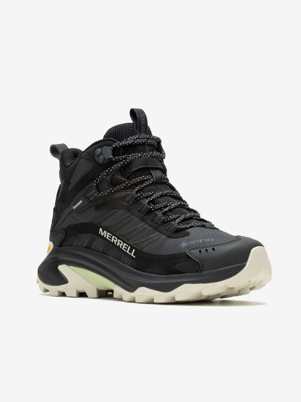 Merrell Černé dámské kotníkové outdoorové tenisky MERRELL Moab Speed 2 Mid GTX