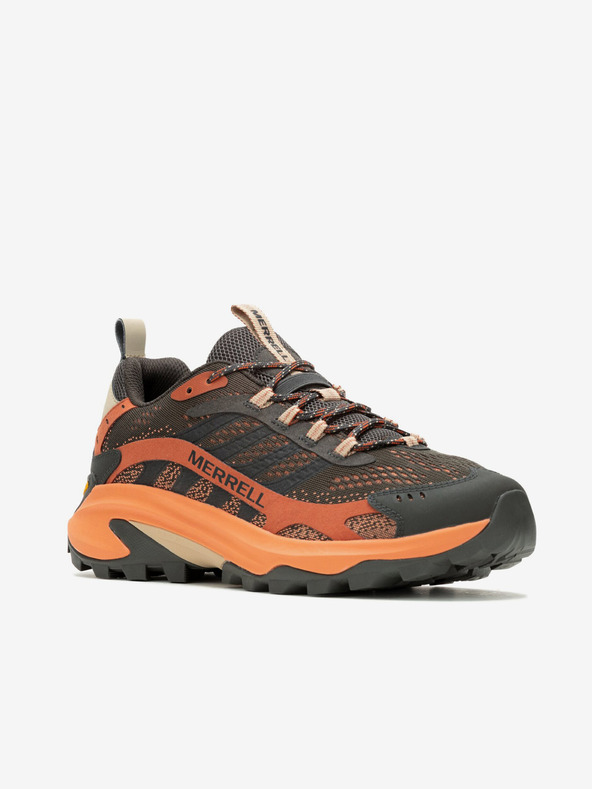 Merrell Oranžovo-šedé pánské outdoorové tenisky MERRELL Moab Speed 2