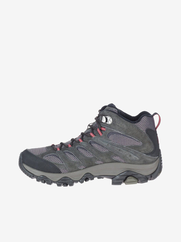 Merrell Šedé pánské kotníkové outdoorové tenisky MERRELL Moab 3 Mid GTX