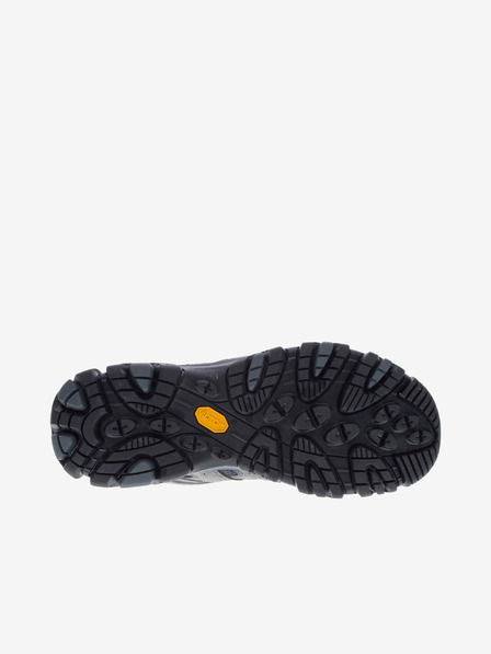Merrell Šedé pánské semišové outdoorové tenisky MERRELL Moab 3