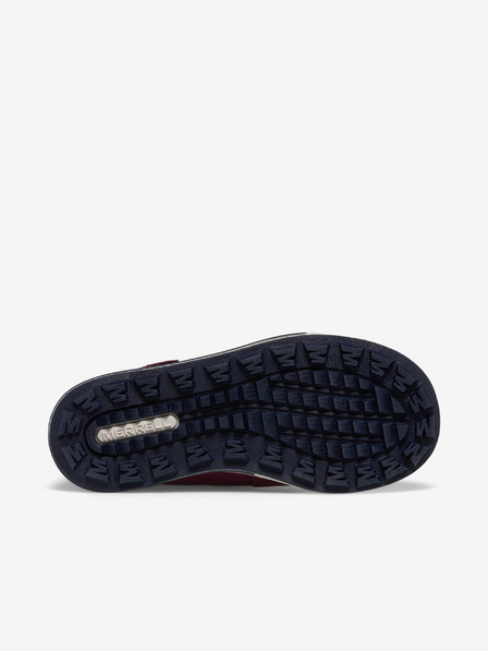Merrell Fialové dětské sněhule MERRELL Snow Bank 4.0 Waterproof