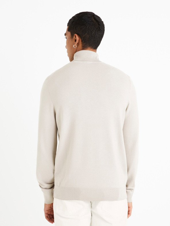 Celio Béžový pánský rolák Celio Cerouley