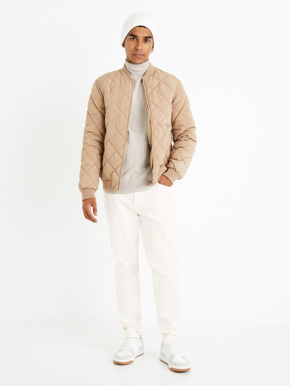 Celio Béžový pánský rolák Celio Cerouley