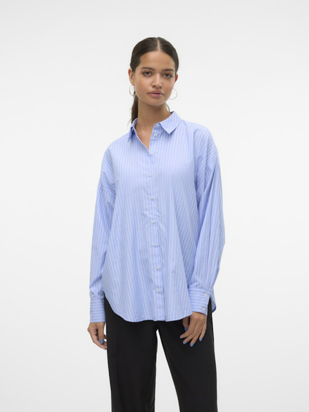 Vero Moda Modrá dámská pruhovaná košile Vero Moda Fanni