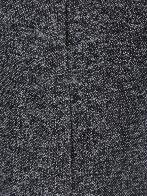 ONLY Tmavě šedý žíhaný lehký kabát s kapucí ONLY Sedona