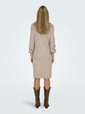 ONLY Béžové dámské svetrové šaty ONLY Katia