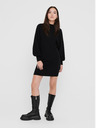 ONLY Černé svetrové šaty ONLY Abelle