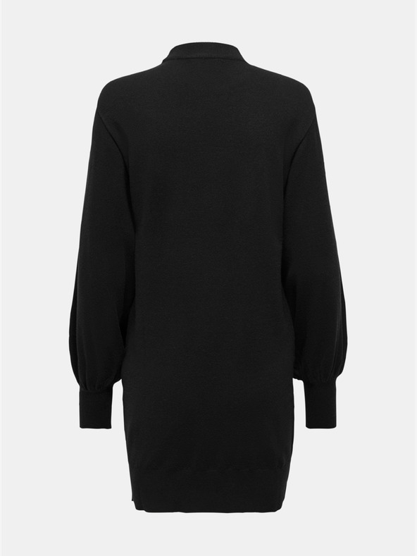 ONLY Černé svetrové šaty ONLY Abelle