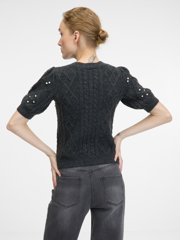 Orsay Tmavě šedý dámský svetr ORSAY